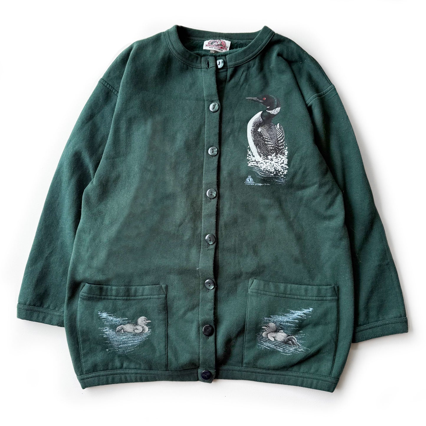 Vintage Northern Woods Clothign Co, Loon Sweatshirt