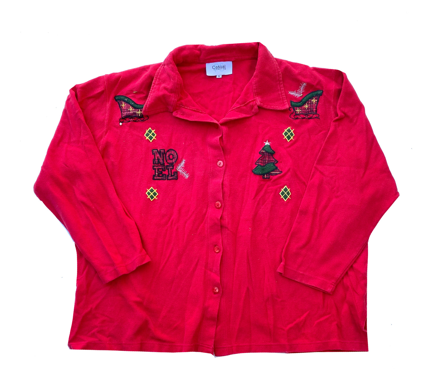 Vintage Casual Elements Holiday Sweater