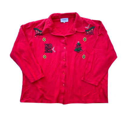 Vintage Casual Elements Holiday Sweater