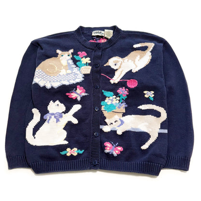 Vintage Northern Reflections, Cat Cardigan