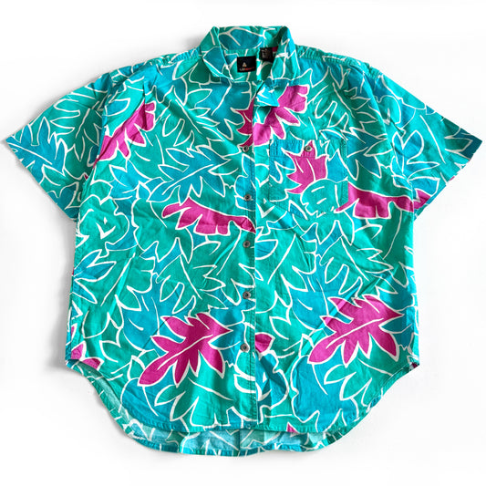 Vintage Liz Sport, Short Sleeve Button Down Shirt