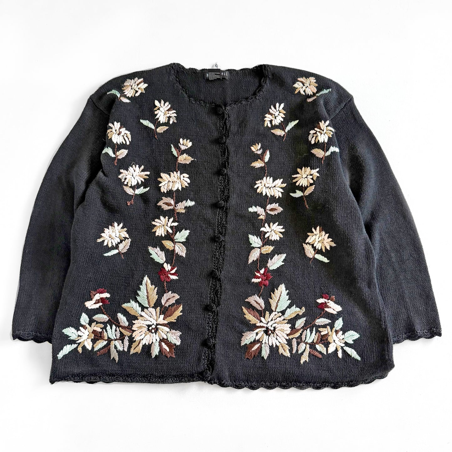 Vintage Nonpareil, Floral Cardigan