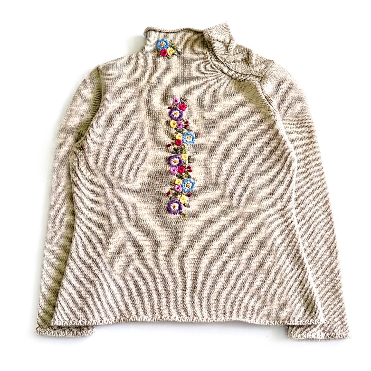 Vintage Jiayang, Floral Sweater