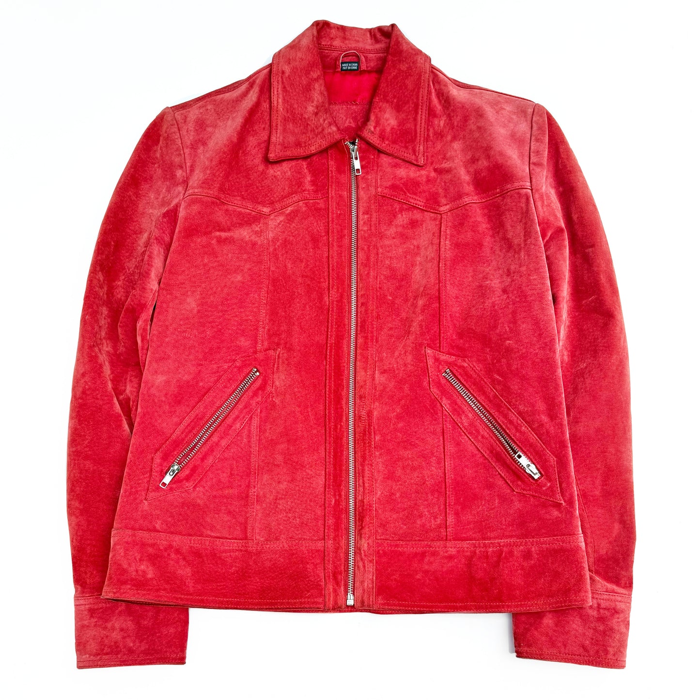 Secondhand Nauge, Leather Suede Jacket