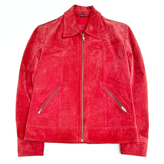 Secondhand Nauge, Leather Suede Jacket