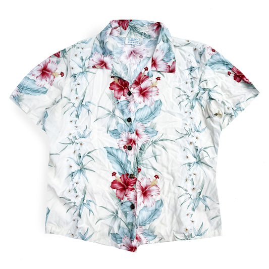 Vintage Iolani, Tropical Button Down Shirt