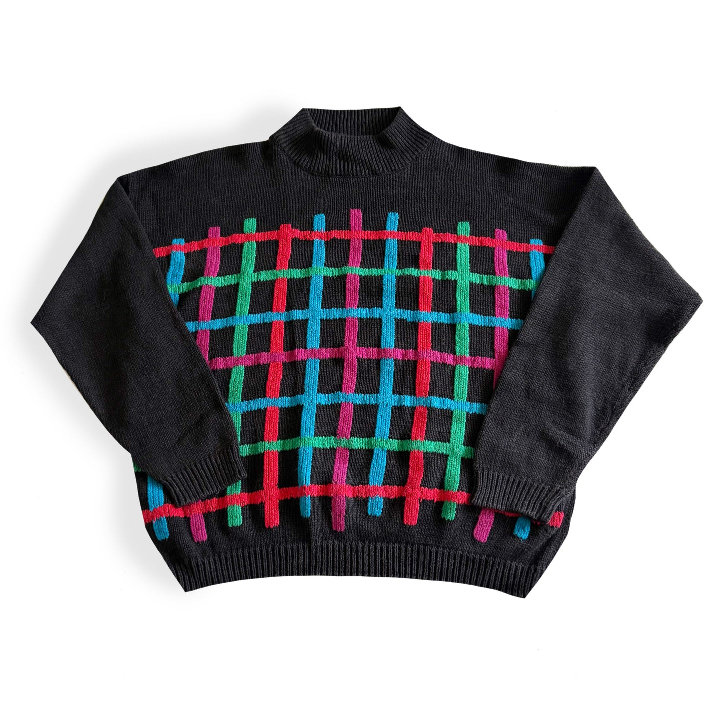 Vintage Kiss, Hand Embroidered Sweater