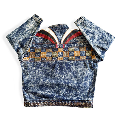 Vintage Acid Wash Denim Jacket