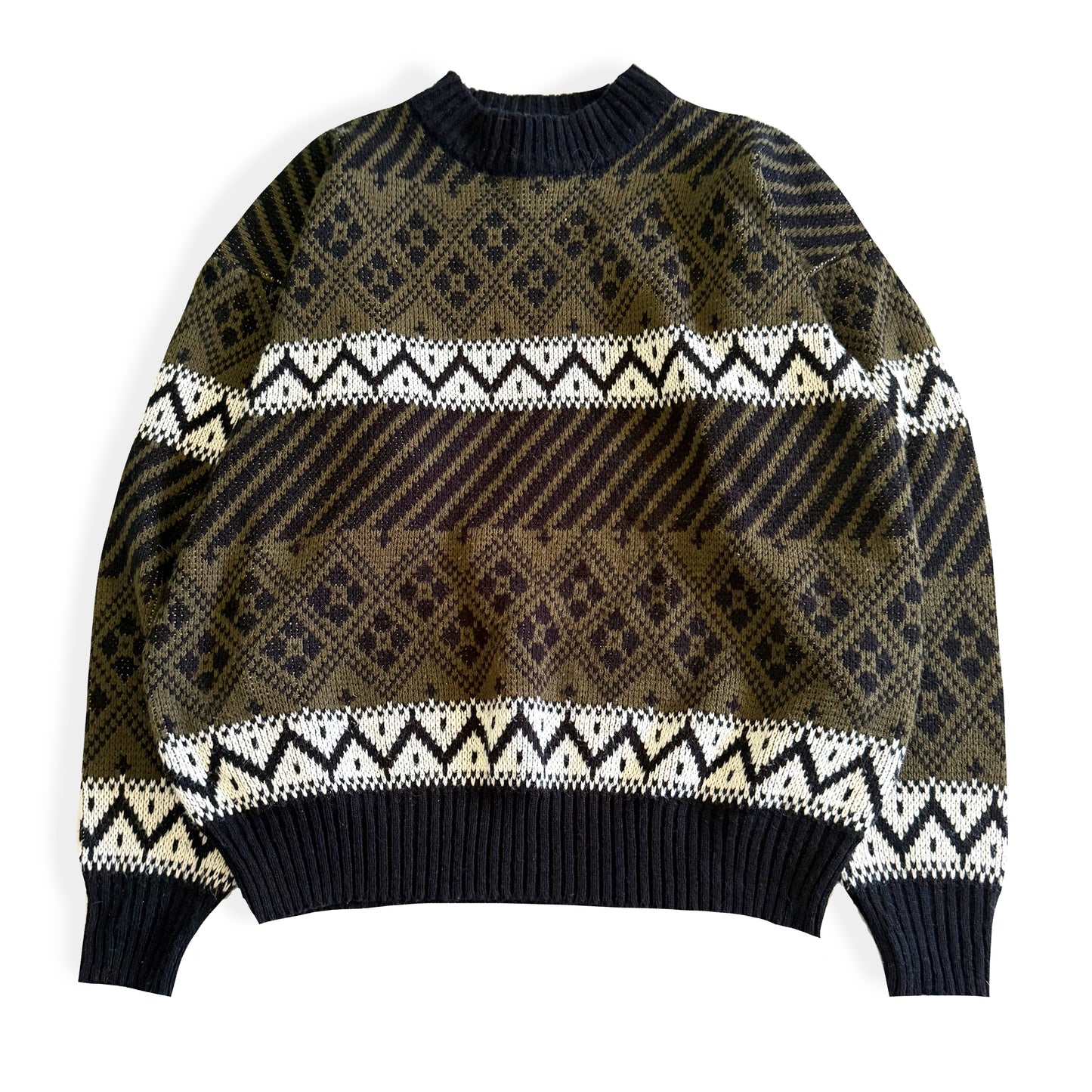 Vintage Fellini, 1990's Style Grandpa Sweater