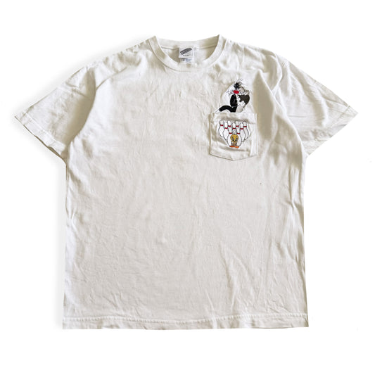 Secondhand Warner Brothers, Sylvester & Tweety Bird Bowling T-Shirt