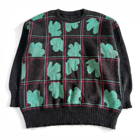 Vintage 1980's Style Metallic Sweater